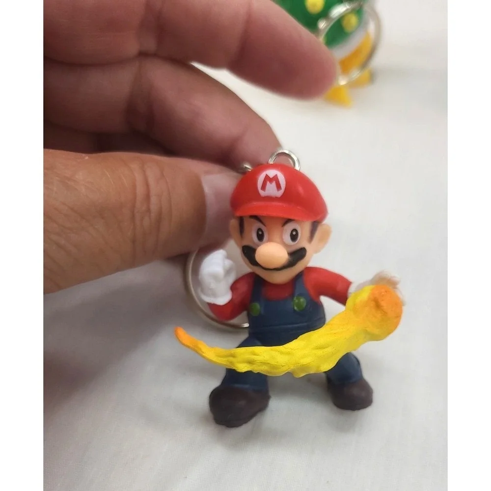 12 Nintendo Suoer Mario Bros Characters Keychains